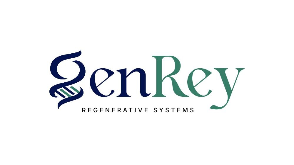 GenRey direction: serif wordmark