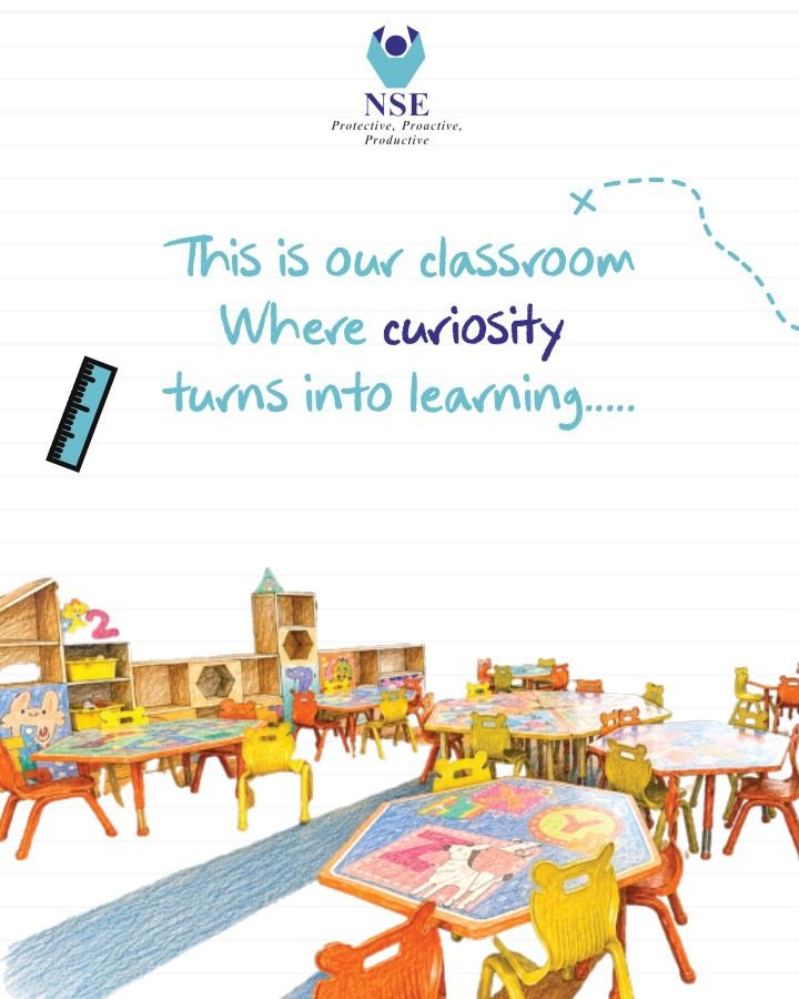 Slide 2: This is our classroom, where curiosity turns into learning