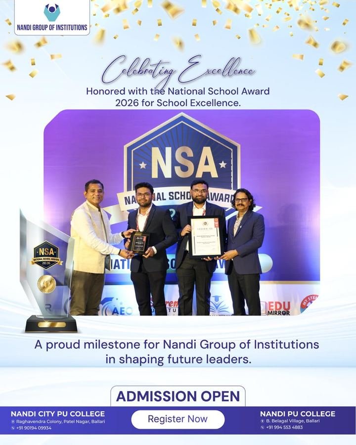 Nandi Group post celebrating the National School Award 2026